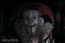 krampus clown creepy