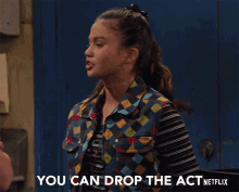 You Can Drop The Act You Can Stop Acting Now GIF