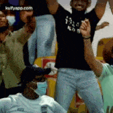 Have A Fun With Wearing Mask.Gif GIF - Have A Fun With Wearing Mask Gif Cricket GIFs