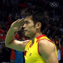 Salute Lin Dan GIF - Salute Lin Dan Olympics GIFs