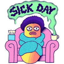 wriggle it sick day flu cold google