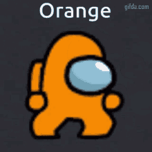 Among Us Orange GIF - Among Us Orange GIFs