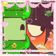 a picture of a cartoon character with the words " the laugh love digests " written on the bottom