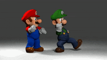 Mario And Luigi Mario & Luigi GIF - Mario And Luigi Mario & Luigi Superstar Saga GIFs