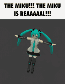 Miku One Piece Is Real GIF - Miku One Piece Is Real The Miku Is Real GIFs
