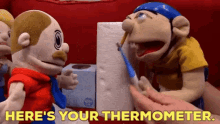 Sml Jeffy GIF - Sml Jeffy Heres Your Thermometer GIFs