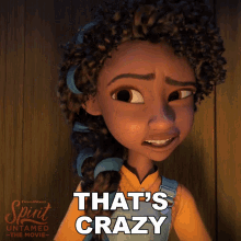 Thats Crazy Prudence Granger GIF - Thats Crazy Prudence Granger Spirit Untamed GIFs