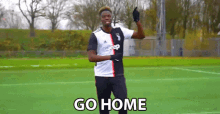 Go Home Emmanuel Balogun GIF - Go Home Emmanuel Balogun Leave GIFs