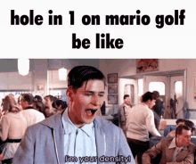 George Mcfly Mario Golf GIF