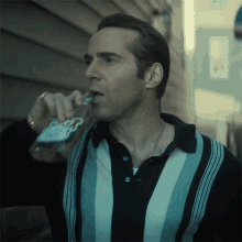 Drinking Richard Moltisanti GIF - Drinking Richard Moltisanti Dickie Moltisanti GIFs