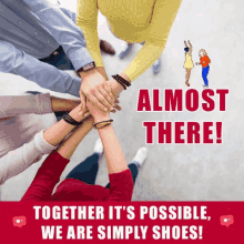 Almost There Yey GIF - Almost There Yey We Are Simply Shoes GIFs