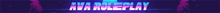 the word roleplay is being displayed on a purple background in a futuristic style .