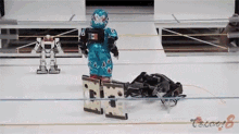 Wrestling Robots GIF