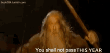 you shall not pass lord of the ring this year