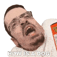 How Is A Dog Able To Walk Ricky Berwick Sticker - How Is A Dog Able To Walk Ricky Berwick How Can A Dog Move Stickers