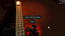 a screenshot of a video game that says bro on the screen