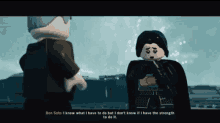 Lego Star Wars Kylo Ren GIF - Lego Star Wars Kylo Ren I Know What I Have To Do But I Dont Have The Strength To Do It GIFs