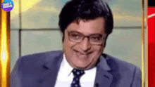 Arnab Goswami Laughing GIF