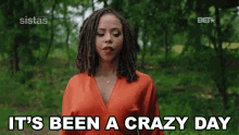 Its Been A Crazy Day Andi Barnes GIF - Its Been A Crazy Day Andi Barnes Sistas GIFs