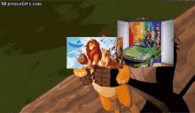 Rey Leon Lion King GIF - Rey Leon Lion King Meme GIFs