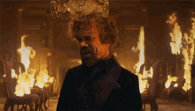 Spitting Fire Peter Dinklage GIF - Spitting Fire Peter Dinklage Doritos GIFs