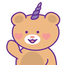 bear kawaii cute wink winking