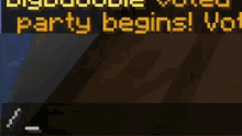 a text message from king bellyup asking for a vote for rewards