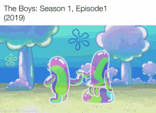 The Boys Spongebob GIF