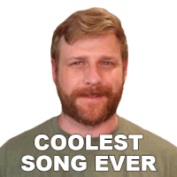 Coolest Song Ever Grady Smith Sticker - Coolest Song Ever Grady Smith Amazing Song Stickers
