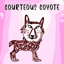 courteous coyote veefriends nice polite respectful