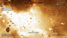 a screenshot of a video game shows a large explosion and says the ship destroyed