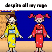 Despite All My Rage Meme GIF - Despite All My Rage Meme Rhythm Heaven GIFs