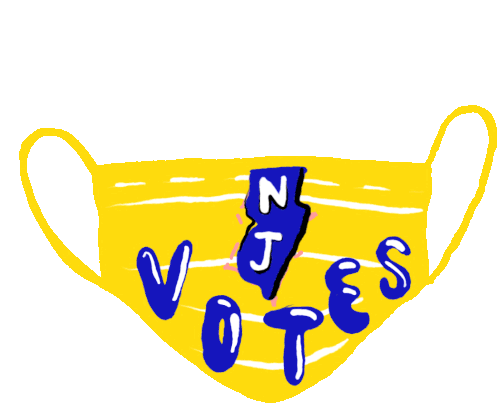 Lcv Nj Votes Sticker - Lcv Nj Votes New Jersey Votes Stickers