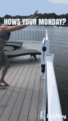 Monday Faceplant GIF - Monday Faceplant Bellyflop GIFs