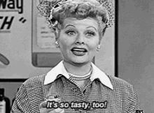 Lucille Ball Tasty GIF
