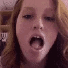 Girl Tongue Roll GIF