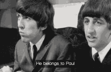 The Beatles He Belongs To Paul GIF - The Beatles He Belongs To Paul GIFs