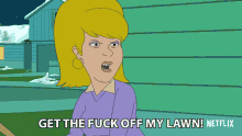 Get The Fuck Off My Lawn Leave GIF