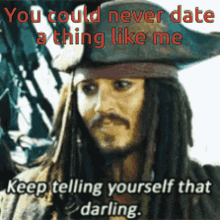 Jack Sparrow Keep Telling GIF - Jack Sparrow Keep Telling Darling GIFs