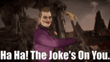 Mortal Kombat The Joker GIF - Mortal Kombat The Joker Jokes On You GIFs