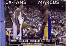Kobe Bryant Matt Barnes GIF - Kobe Bryant Matt Barnes Los Angeles Lakers GIFs