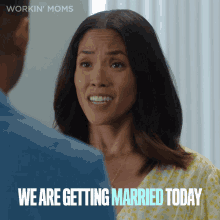 We Are Getting Married Today Jenny GIF - We Are Getting Married Today Jenny Workin Moms GIFs