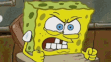 Spongebob Angry GIF - Spongebob Angry Annoyed GIFs