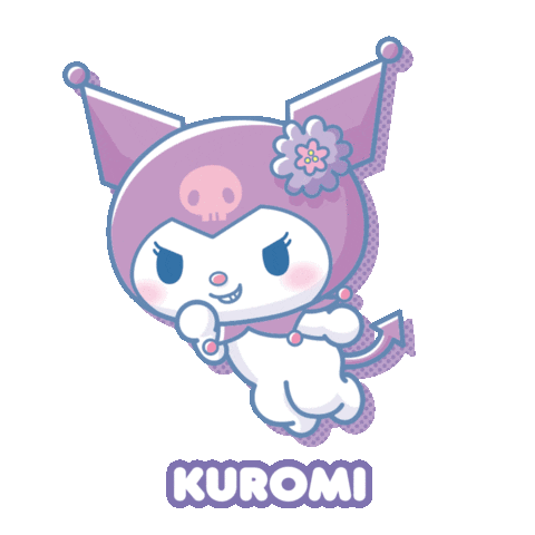 Sanrio Kuromi Sticker - Sanrio Kuromi Cute - Discover & Share GIFs