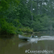 Riding A Boat Kya GIF - Riding A Boat Kya Where The Crawdads Sing GIFs