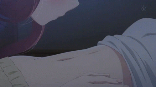 Anime Belly Kiss GIFs | Tenor