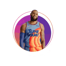 yes lebron james space jam a new legacy yeah uh huh