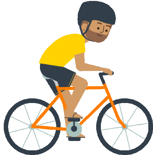 Bike Bicycle Sticker - Bike Bicycle Ride - Discover & Share GIFs