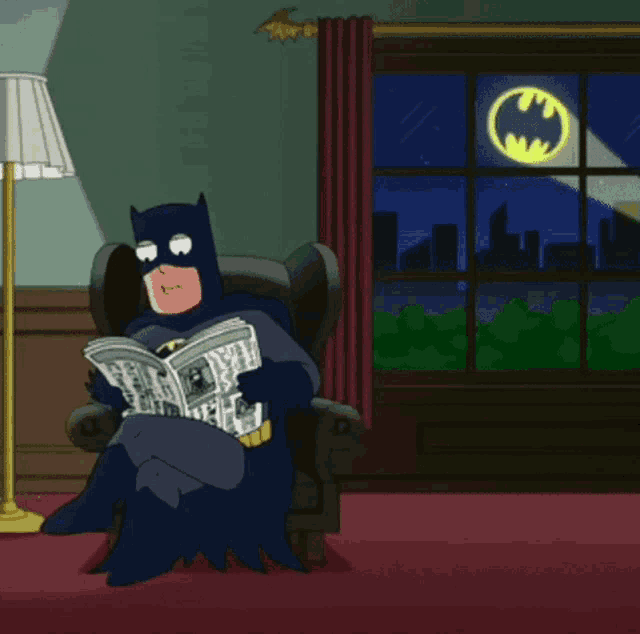 Batman Bat Signal GIF - Batman Bat Signal Chill GIFs