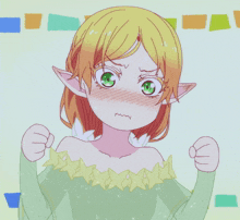 Anime Elf GIF - Anime Elf Tsundere GIFs